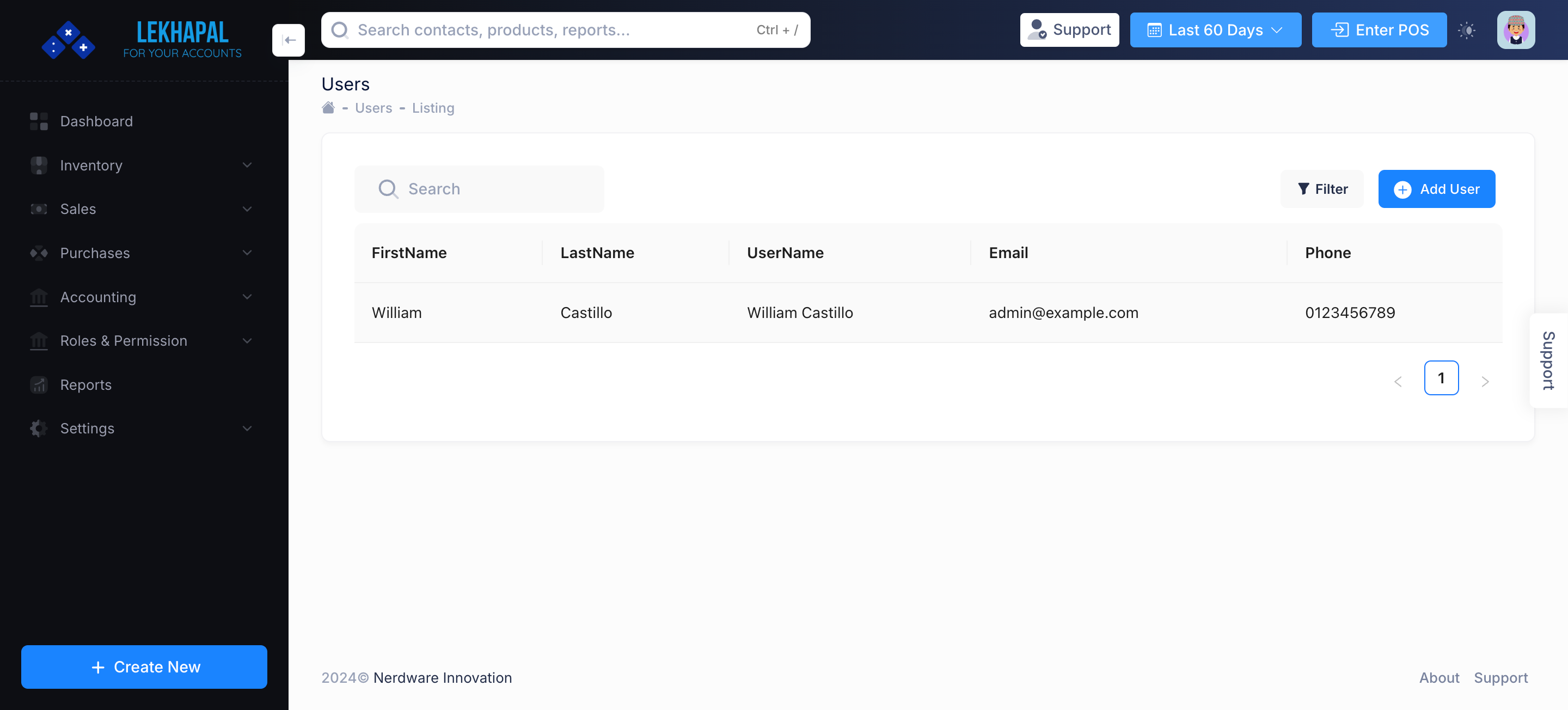 Product_List Module Screenshot