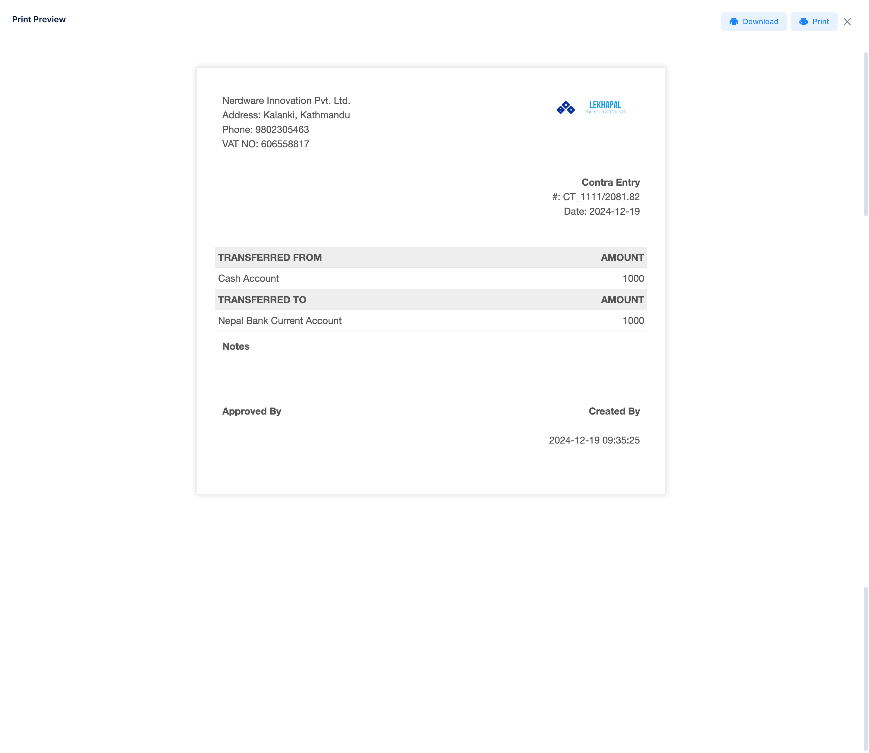 Product_List Module Screenshot